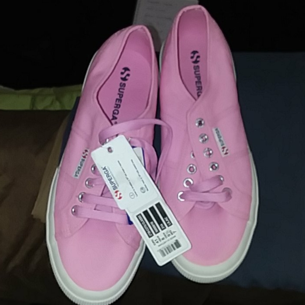 Superga pink sneakers